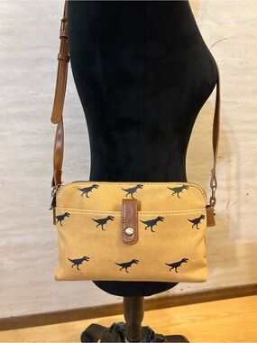 ModCloth Camp Director Crossbody Bag Khaki/Tan